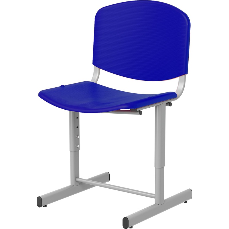 Изображение товара Стул ученический Pifagor СШ8/3 синий/серый рост 5-7