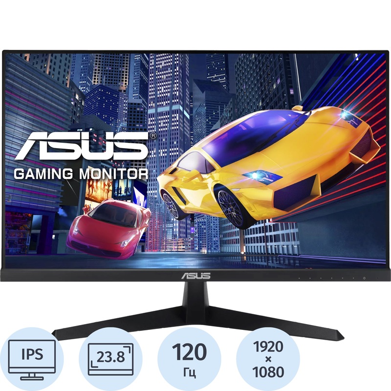Изображение товара Монитор 23.8" Asus VY249HGR чёрный