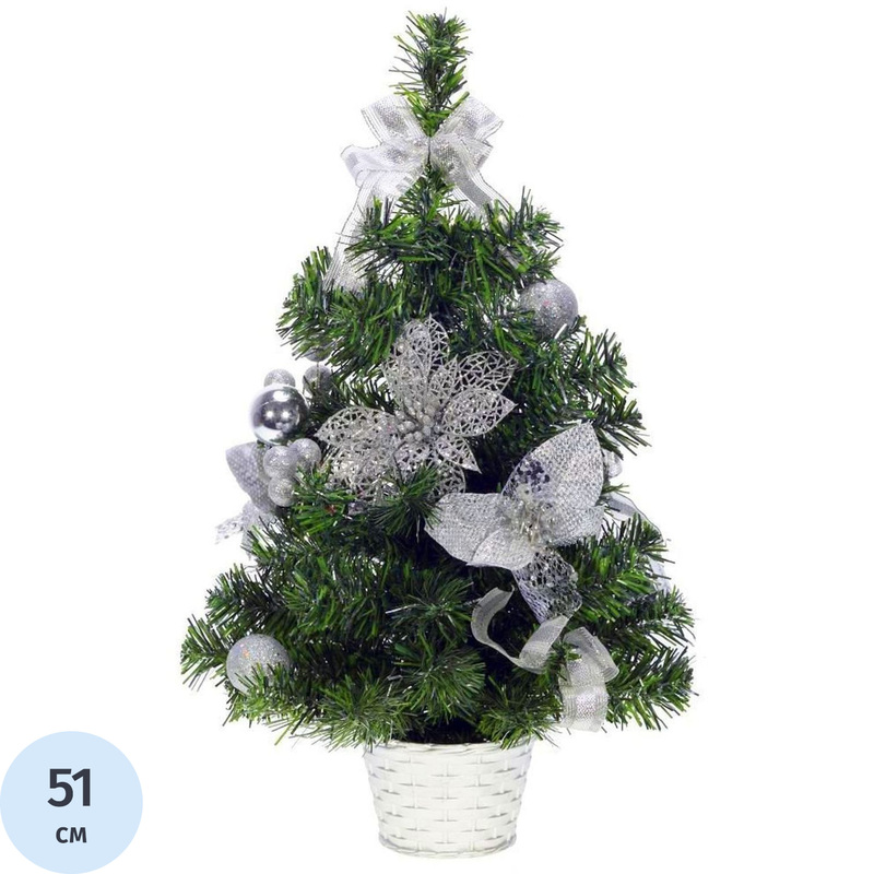 Изображение товара Ёлка искусственная новогодняя Remeco Collection настольная с украшениями 51 см