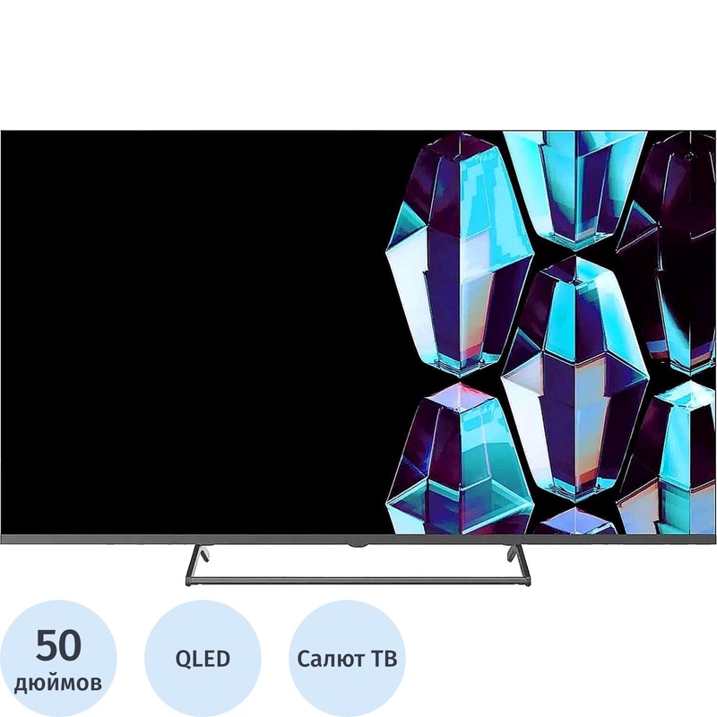 Изображение товара Телевизор 50 Ultra HD 4K Sber SDX-50UQ5231T с Smart TV, Wi-Fi и Bluetooth