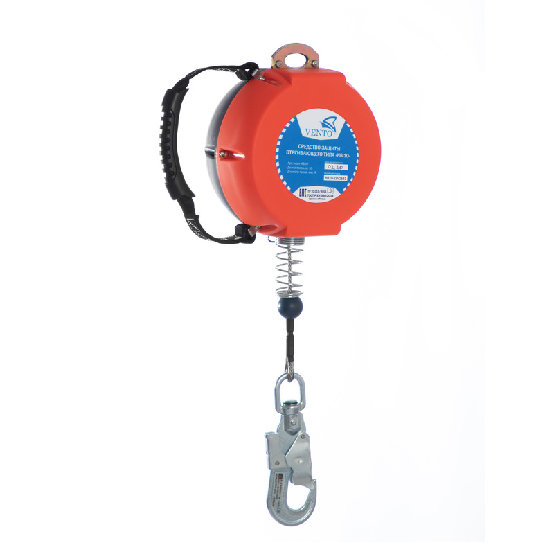 Изображение товара Блокирующее устройство инерционное втягивающего типа НВ-10 для страховки на высоте