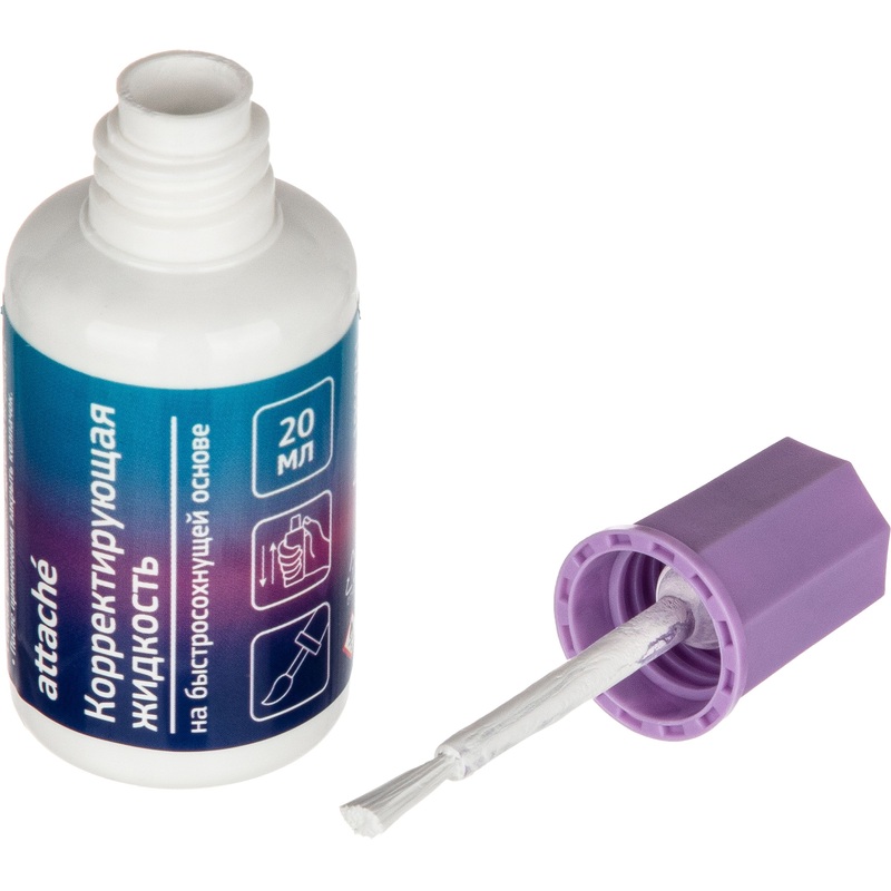 Изображение товара Корректирующая жидкость Attache Градиент 20 мл на быстросохнущей основе