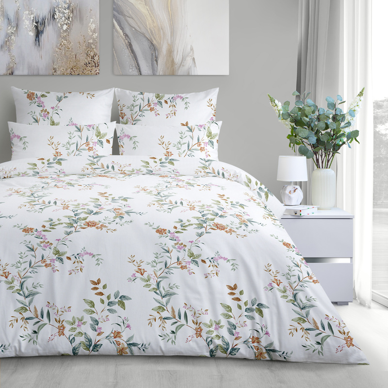 Изображение товара Пододеяльник евро Verossa Amaryllis 200x220 см сатин 145 г/кв.м