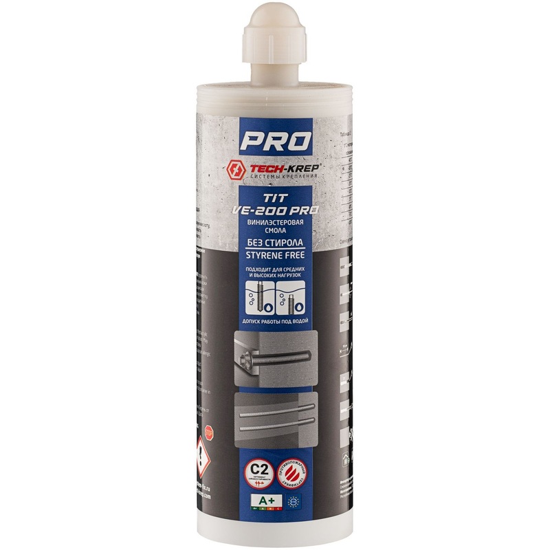 Изображение товара Анкер химический Tech-Krep 400 мл для крепления в бетоне кирпиче и пенобетоне