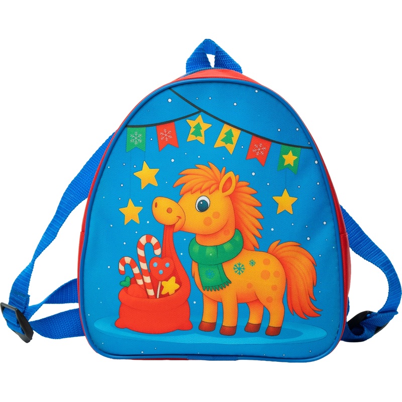 Изображение товара Новогодний сладкий подарок РОКО Рыжик 1200 г набор сладостей в рюкзаке