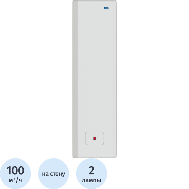 Изображение товара Мегидез МСК-911 настенный облучатель рециркулятор 2x30Вт
