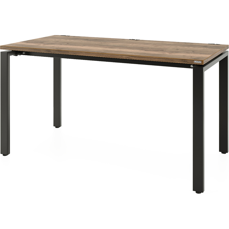 Изображение товара Стол прямой Zamm Формат 10338 дуб галифакс олово/чёрный 1600х600х745 мм