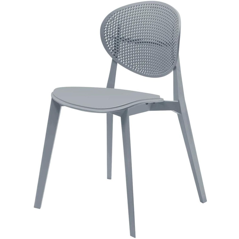 Изображение товара Обеденный стул Sheffilton SHT-S111-P серый пластиковый комфортный