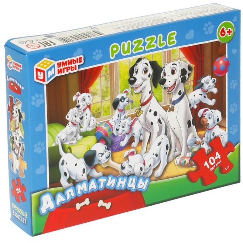 Изображение товара Пазл Умные игры Далматинцы 104 детали