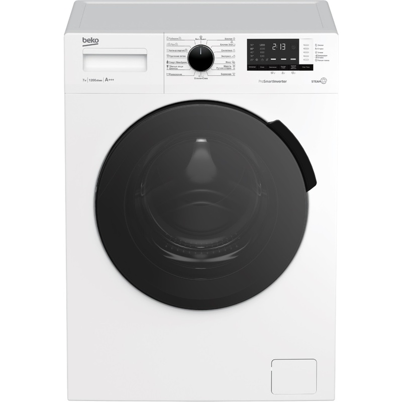 Изображение товара Стиральная машина Beko RSPE78612W с функциями отжима и обеззараживания 7 кг