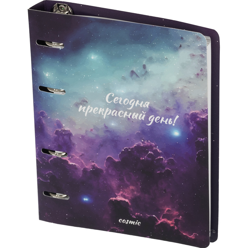 Изображение товара Ежедневник недатированный Attache Galaxy А5 136 листов с рисунком космос