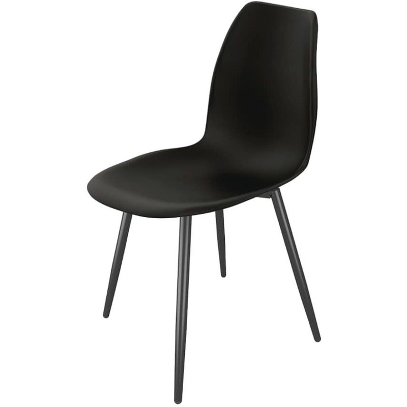 Изображение товара Обеденный стул Sheffilton SHT-ST29/S95-1 чёрный, пластиковый и металлический каркас