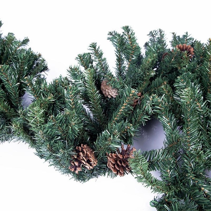 Изображение товара Гирлянда хвойная Neon-Night Еловый шлейф с шишками 270x41 см влагозащищенная