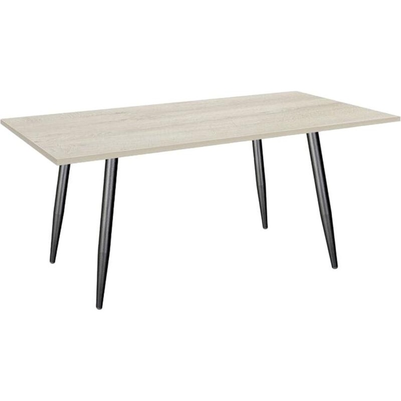 Изображение товара Стол обеденный Sheffilton SHT-TU14 черный муар дуб беленый 120x80 см