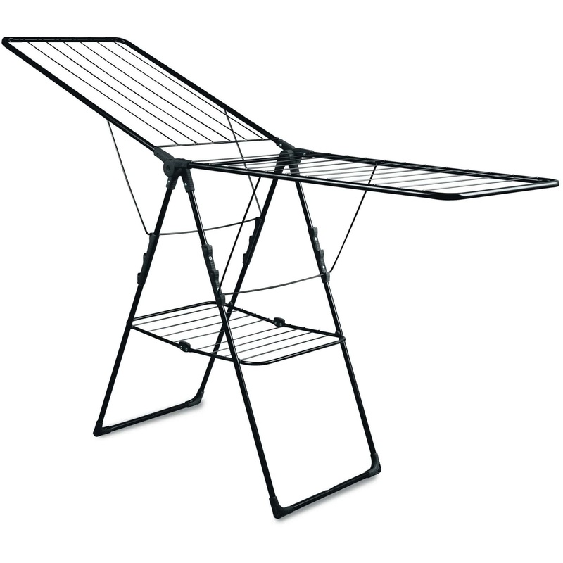 Изображение товара Уценка. Сушилка для белья напольная складная Nika СБ8П/Ч (179x51.5x98 см)