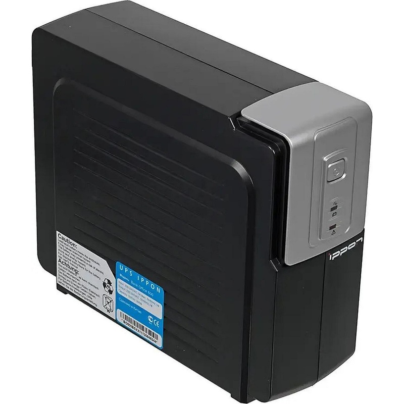 Изображение товара Источник бесперебойного питания Ippon Back Office 600 line-interactive 600ВА для офиса и дома