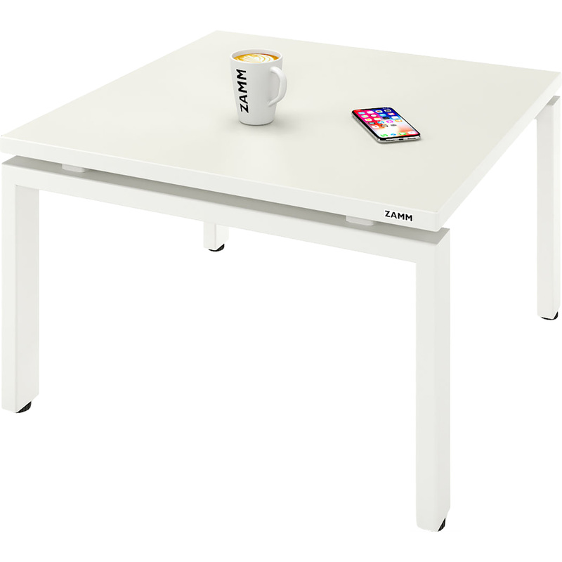 Изображение товара Журнальный стол Zamm Формат 11663 белый премиум 600х600х425 мм