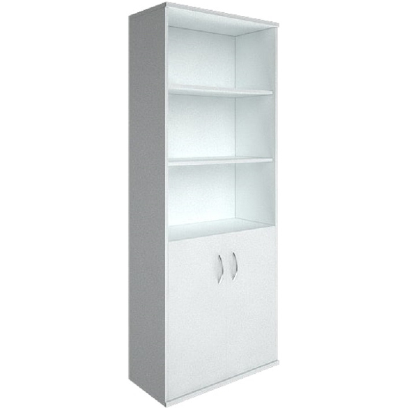 Изображение товара Шкаф для документов Riva полузакрытый белый 770х365х1980 мм