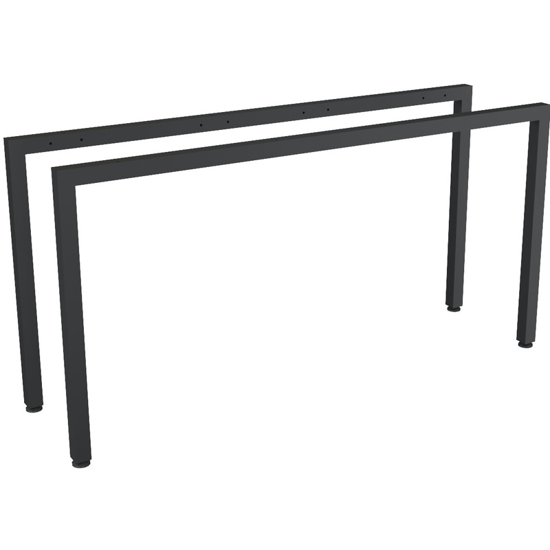 Изображение товара Набор крайних опор Steel 11102 для двойного бенча (антрацит, 1430х40х725 мм)