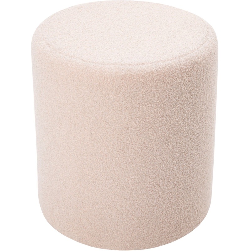 Изображение товара Пуф Bravo бежевый (велюр, 350х350х420 мм)