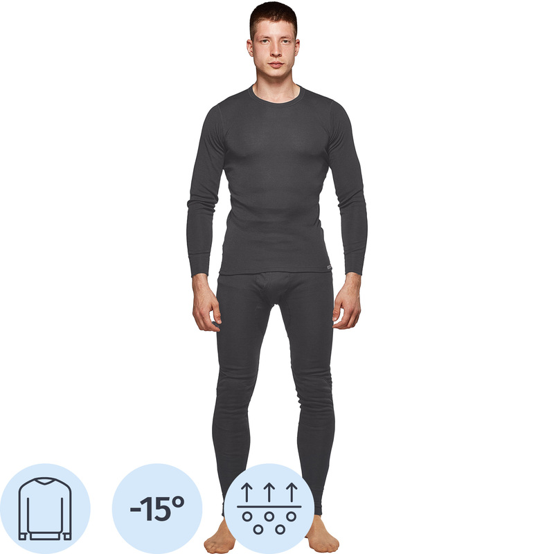 Изображение товара Термофутболка мужская Comazo Sport с длинным рукавом и начёсом