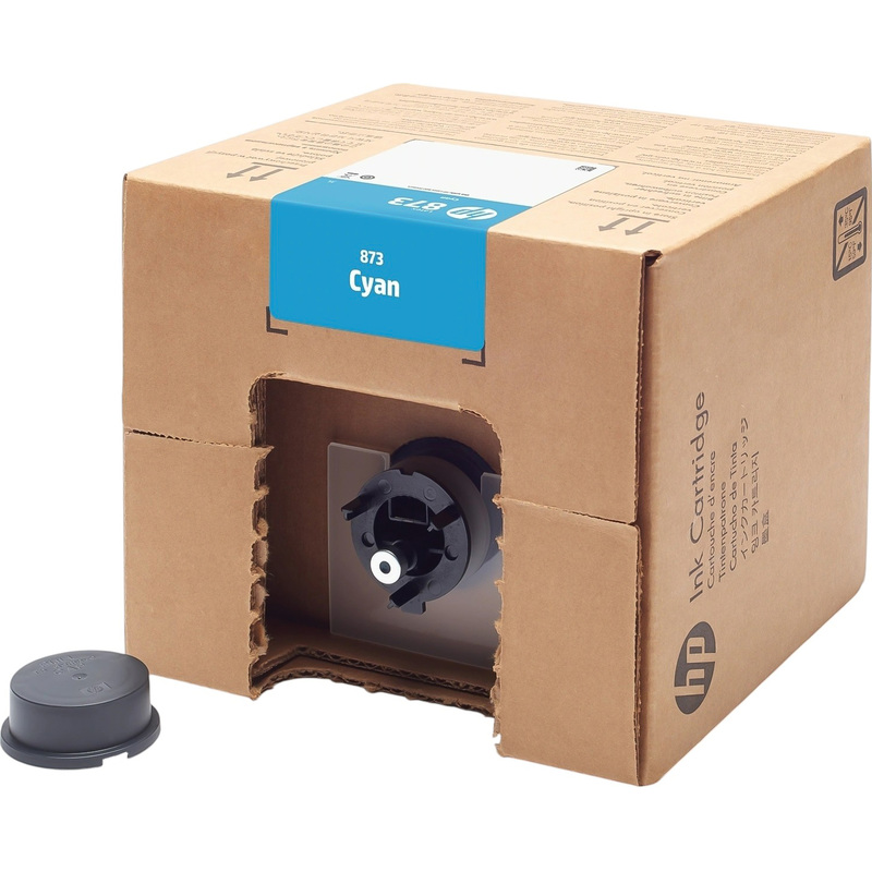 Изображение товара Картридж струйный HP 873Y 4UV39A голубой оригинальный