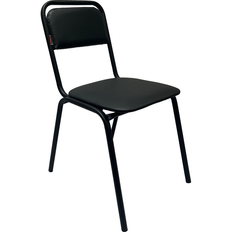 Изображение товара Офисный стул Easy Chair РС 01.00.42 черный из экокожи металл