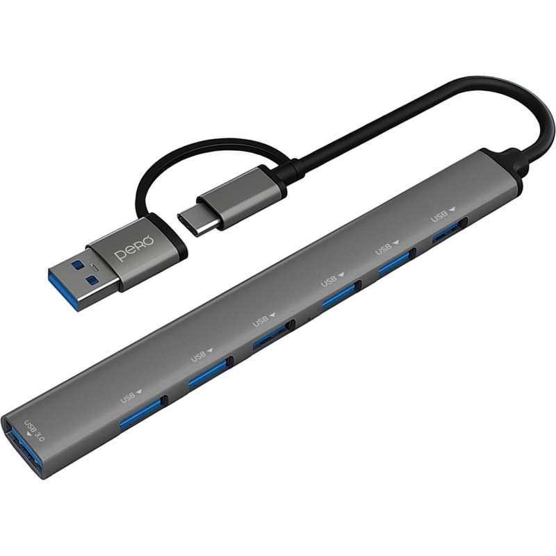Изображение товара Разветвитель USB Pero MH04 (4673759570481)