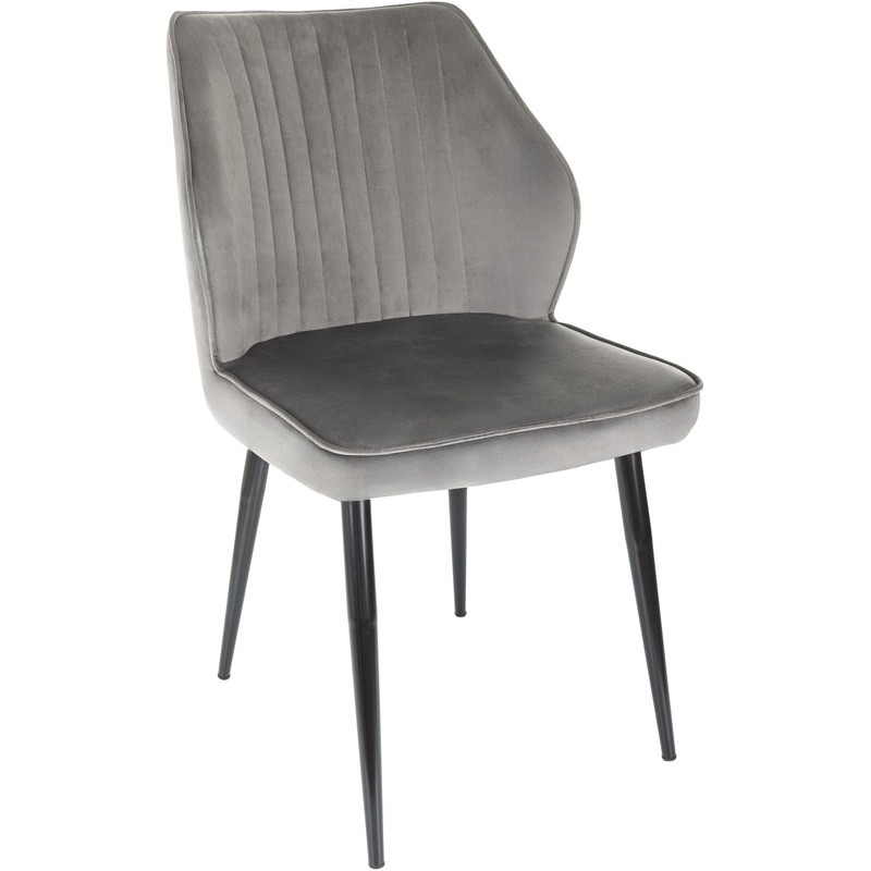 Изображение товара Обеденный стул Бюрократ CH-K5_2_K с поворотным механизмом и мягкой велюровой обивкой