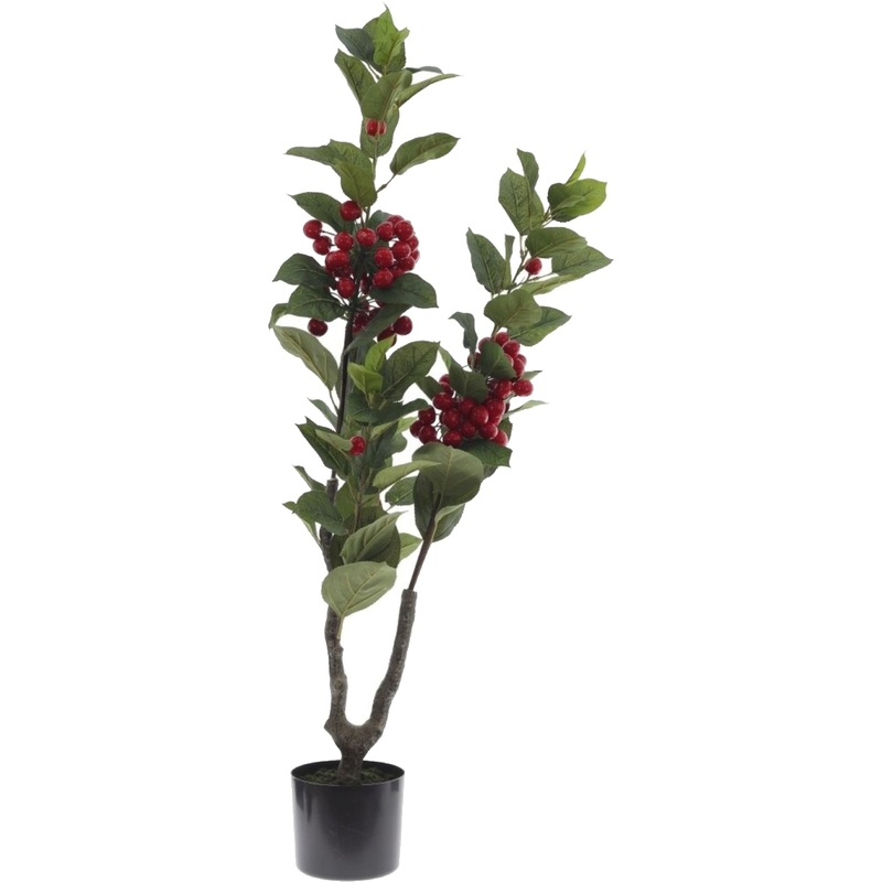 Изображение товара Дерево искусственное в горшке Вишня 110 см