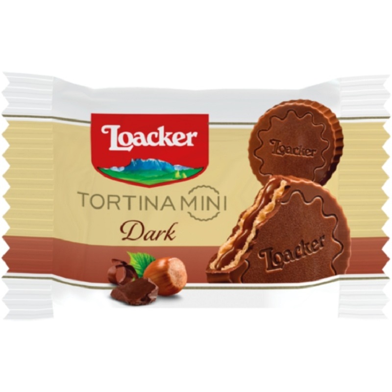 Изображение товара Печенье в глазури Loacker Tortina с фундуком (300 штук по 9 г)