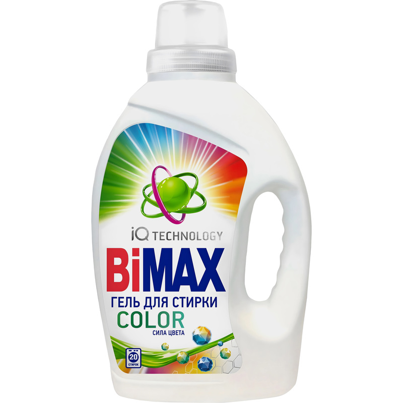 Изображение товара Гель для стирки BiMax Color 1.3 л