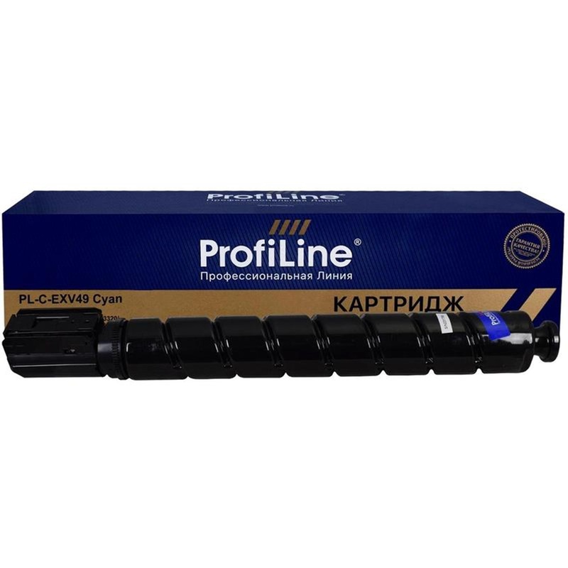 Изображение товара Картридж лазерный ProfiLine C-EXV49 для Canon голубой совместимый уцененный