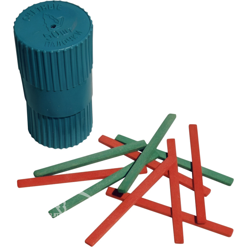 Изображение товара Деревянные счетные палочки Можга 50 штук для обучения дошкольников и начальной школы