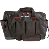 Сумка для инструмента с ремнем, пластиковое дно 42х23,5х27 Dr.IRON   (DR1025)