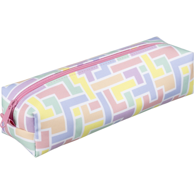 Изображение товара Пенал-косметичка Комус Класс Tetris розовый 21x5x6 см