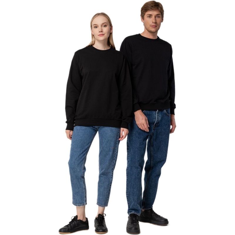 Изображение товара Стильный унисекс свитшот Toima 2.0 черный XXL для casual и брендинга