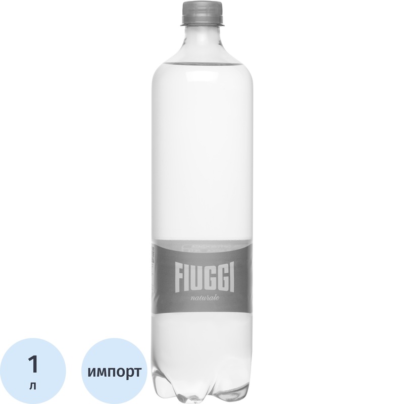 Изображение товара Минеральная вода Fiuggi Tower негазированная 1 л природная столовая