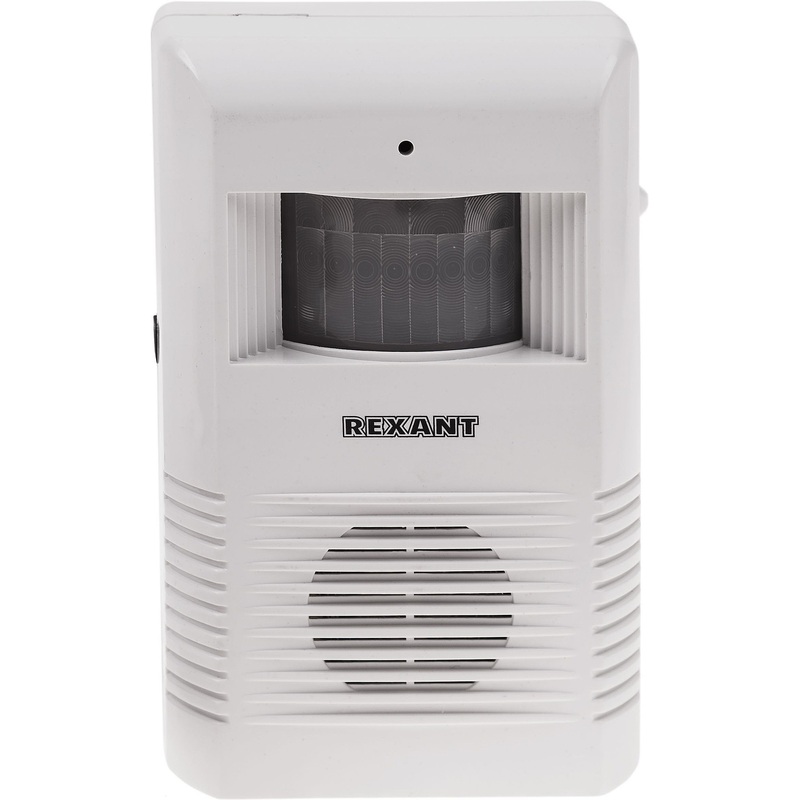 Изображение товара Звонок дверной Rexant GS-205 накладной батарейка AA белый