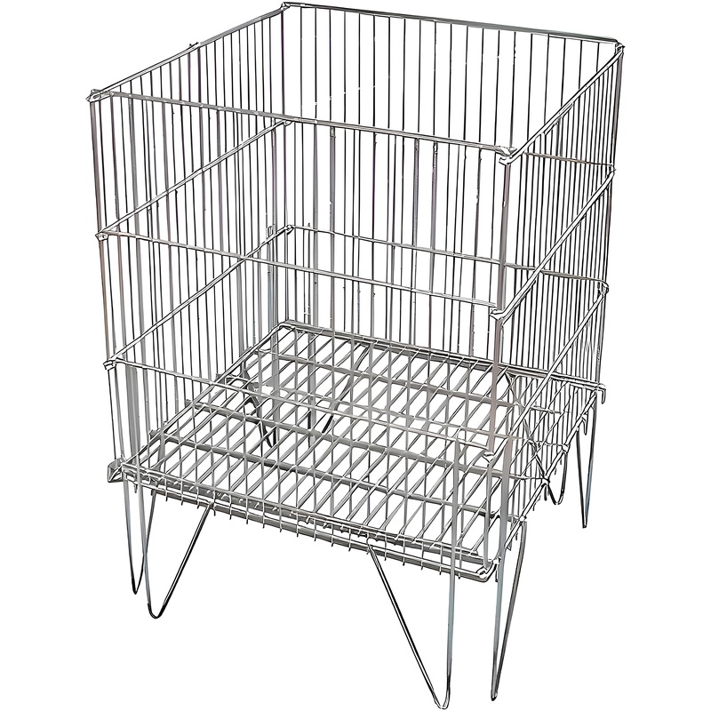 Изображение товара Накопитель для торгового зала 600х600х840 мм металлолегкий и разборный