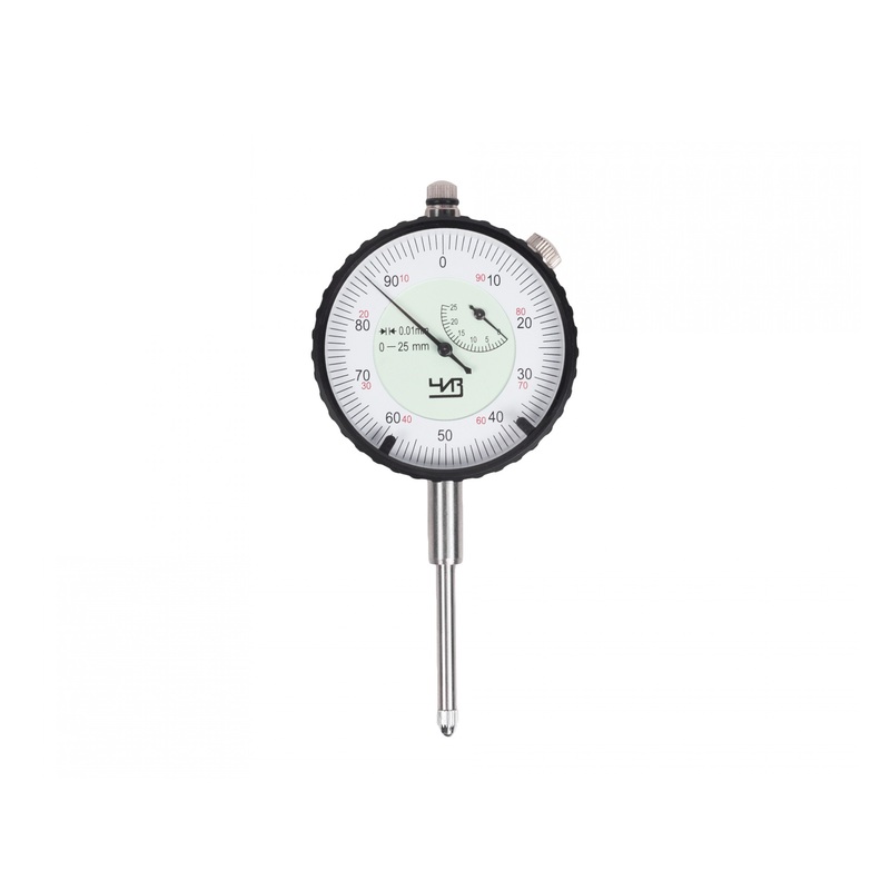 Изображение товара Индикатор часового типа ЧИЗ ИЧ 0-25 мм 0.01 мм шаг класс точности 1