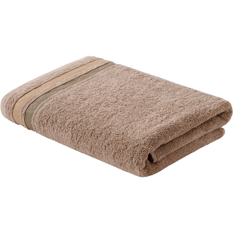 Изображение товара Махровое полотенце Исландия 100x150 см темно-бежевое, 400 г/кв.м