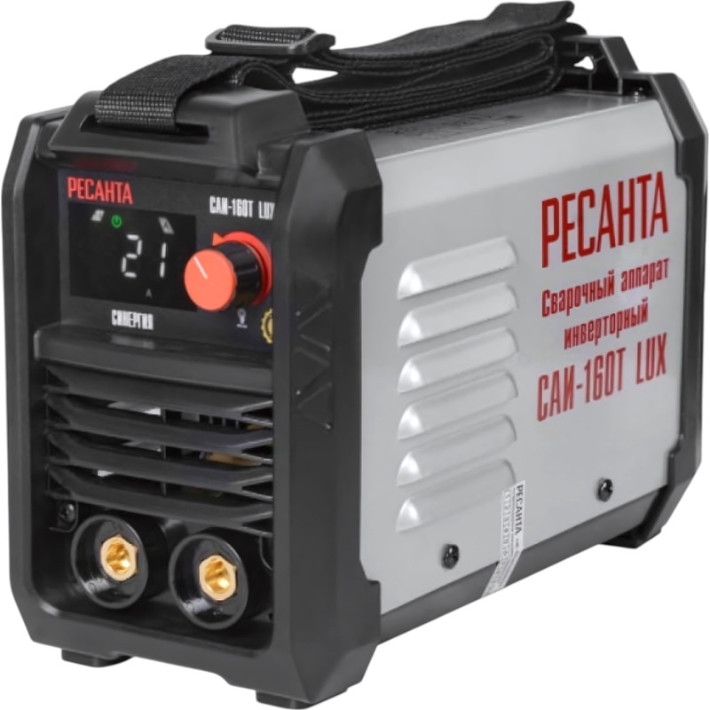 Изображение товара Сварочный инвертор Ресанта САИ-160Т Lux для MMA, 160A, IP 21, 220V