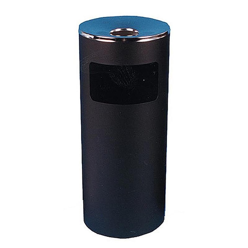 Изображение товара Уценка. Урна-пепельница уличная Титан N 52 30 л оцинкованная сталь (60x25x25 см)