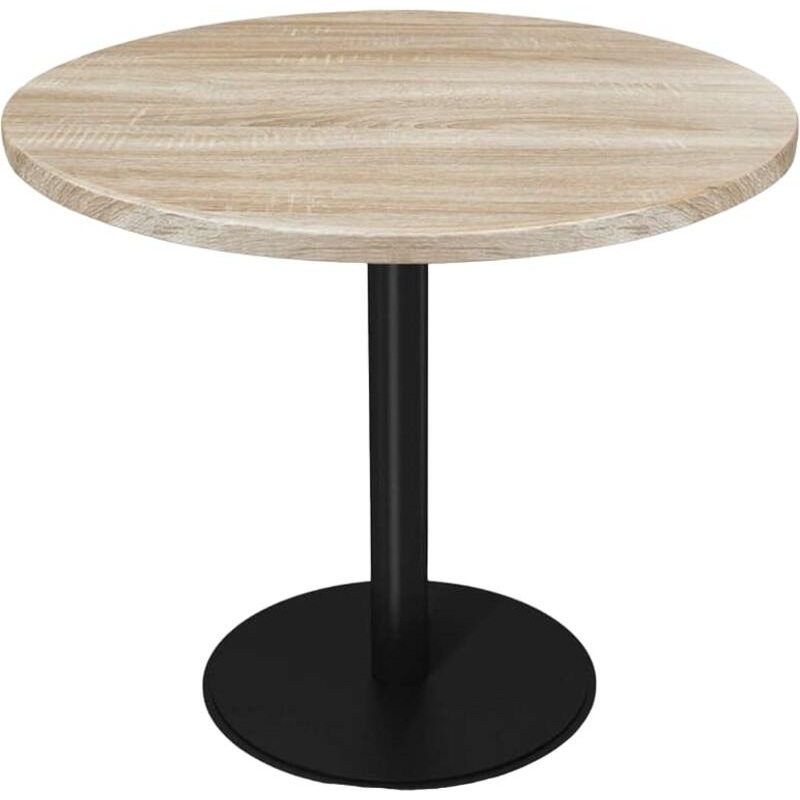 Изображение товара Стол обеденный Sheffilton SHT-TU43/TT круглый черный дуб сонома