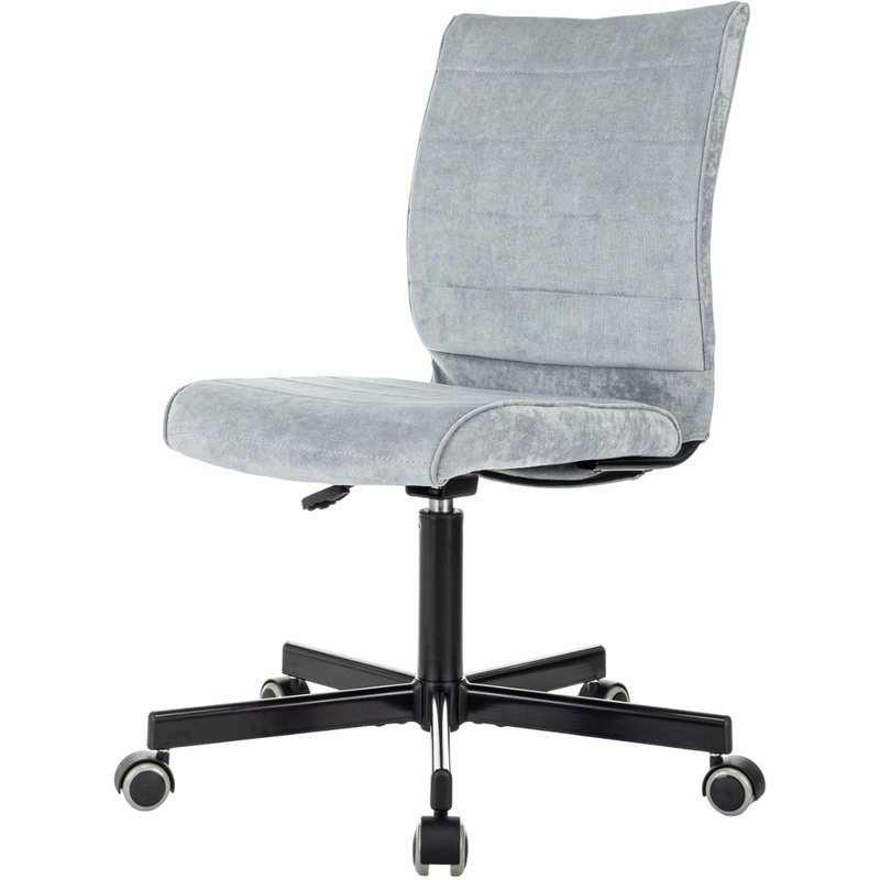 Изображение товара Офисное кресло Easy Chair 303 серо-голубое велюр регулировка высоты Россия