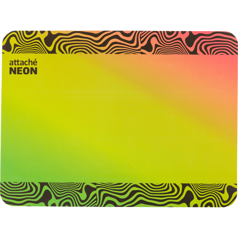 Изображение товара Коврик для лепки Attache Neon 430x320 мм пластиковый яркий дизайн