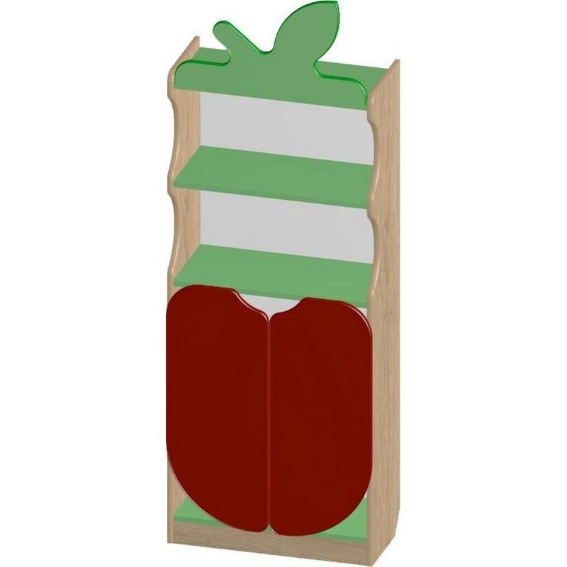 Изображение товара Стеллаж детский Яблоко МЦ-721 для хранения игрушек и книг