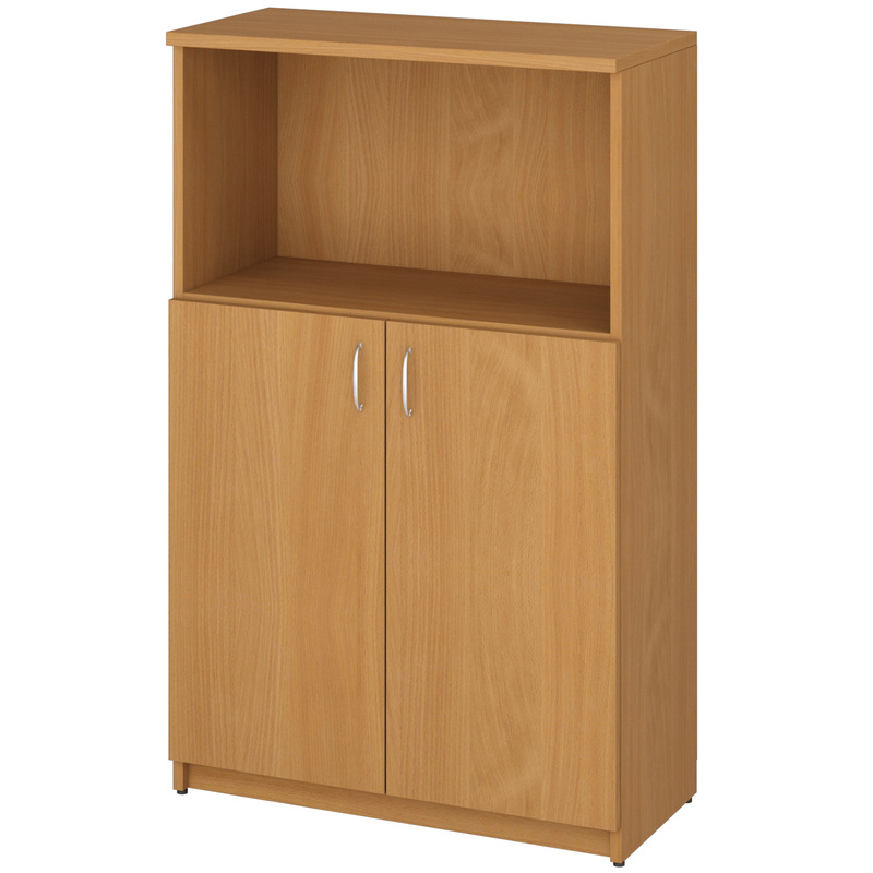 Изображение товара Шкаф для документов Эко/Этюд полузакрытый (бук бавария, 768х370х1229 мм)