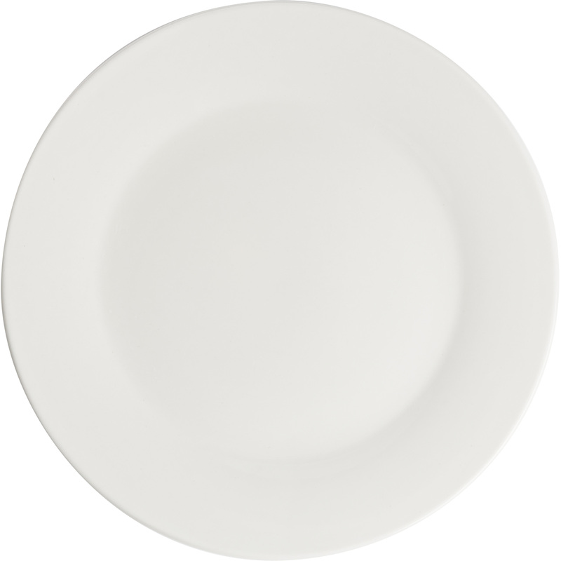 Изображение товара Тарелка закусочная Kaylas фарфор 20.2 см белая (6 штук в упаковке)